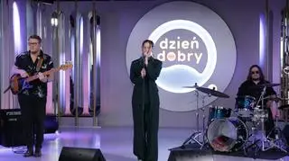 Pola Rise na scenie Dzień Dobry TVN. Artystka wykonała utwór z nowej płyty