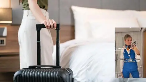 Ten podróżniczy trik polecają stewardessy. Sprawdzi się podczas pobytu w hotelu. "Nie weszłabym bez tego do pokoju"