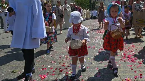 Boże Ciało 2023 w Warszawie - procesje