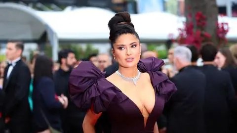 Salma Hayek bez makijażu