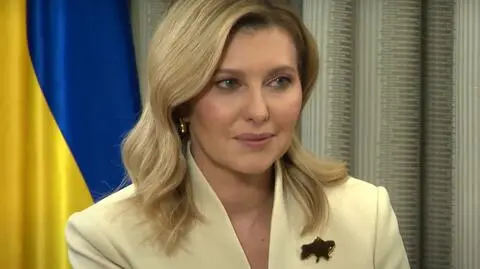 Olena Zelenska w wywiadzie z Bianką Zalewską 