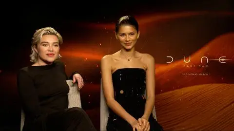 Zendaya i Florence Pugh o nowej "Diunie". "To było jak sen"