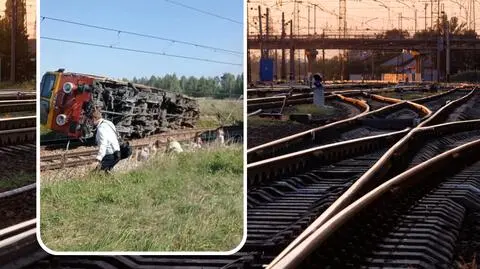 Pociąg Intercity wykoleił się pod Przysuchą. Są ranni