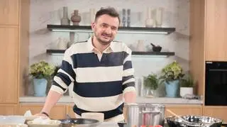 Niebanalne dania z pistacjami: sernik, makaron z pesto i pieczony bakłażan