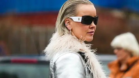 Stylizacje typu "sleek hair"