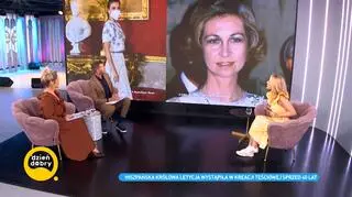 Królowa Letizia założyła sukienkę swojej teściowej. Kreacja ma 40 lat