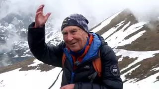 90-latek większość życia spędził w górach. "Zrobiłem już 3/4 drogi do Księżyca"