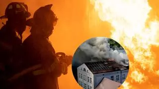 Pożar szkoły podczas matur. Uczniowie i nauczyciele ewakuowani 