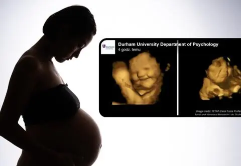 Jak dziecko w łonie matki reaguje na smak marchwi lub jarmużu? Miny mówią same za siebie