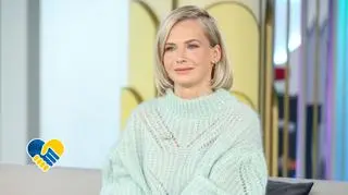 Edyta Pazura ugościła w domu ukraińską rodzinę