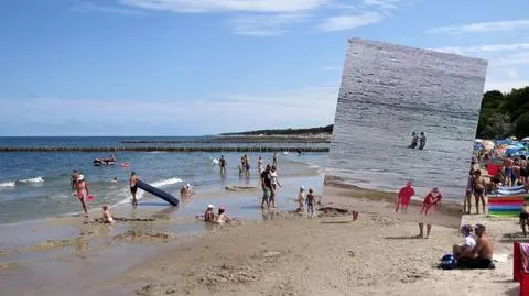 Niebezpieczne zachowania na plaży