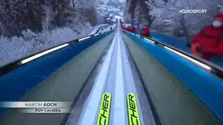 Widok ze skoczni