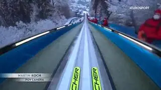 Co widzi skoczek w trakcie lotu? Mamy wideo