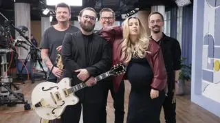 Ciężarna Paula Roma rozpaliła scenę Dzień Dobry TVN utworem "Płonę"