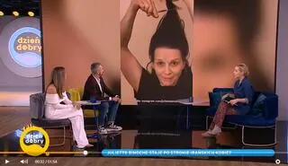 Juliette Binoche obcina włosy