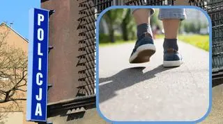 3-latek sam na spacerze. "W piżamce biegał po chodniku"