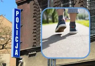 3-latek sam na spacerze. "W piżamce biegał po chodniku"