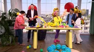 Balonowe zabawy dla dzieci na majówkę 