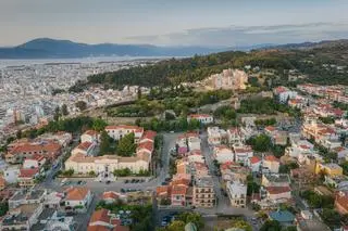 Greckie miasto Patras