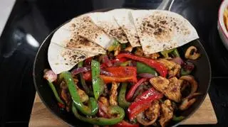 Fajitas z kurczakiem