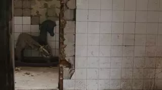 Porzucony budynek Sanatorium Neuropsychiatrii Dziecięcej w Krośnicach
