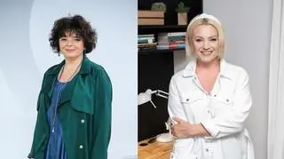 Katarzyna Grochola i Dorota Szelągowska na wspólnym zdjęciu