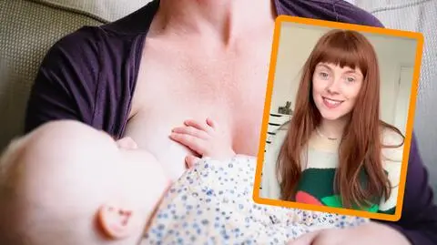 Kobieta nie była w ciąży, a karmi piersią