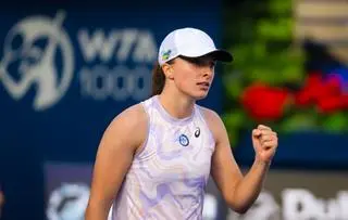 Iga Świątek w finale turnieju WTA 1000 w Dubaju