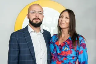 Aneta i Robert ze "ŚOPW"