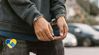 Aresztowanie mężczyzny 