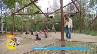 Żaneta Rosińska na trampolinie
