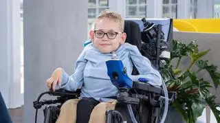 13-letni Franek oddycha przy pomocy respiratora. Chłopiec spełnił swoje marzenie