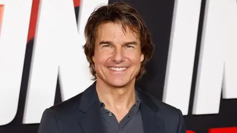 Tom Cruise na zdjęciu z adoptowanymi dziećmi.