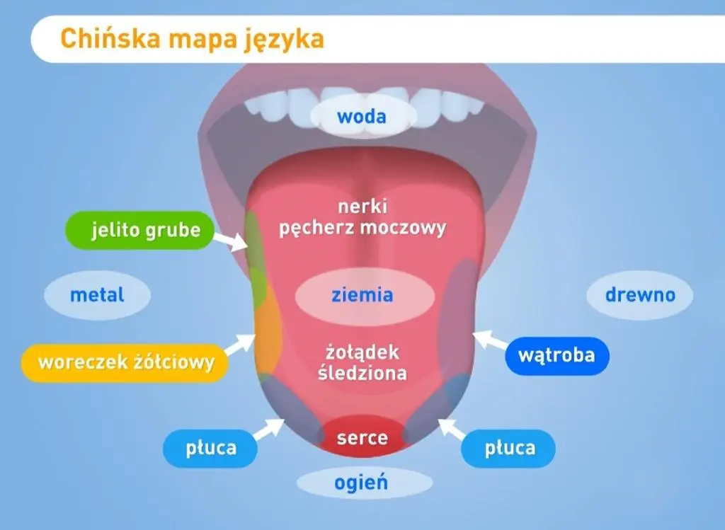 chińska mapa języka