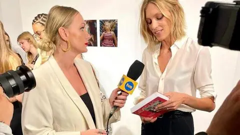 Anja Rubik w rozmowie z Karoliną Kalatzi