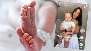 stopy noworodka