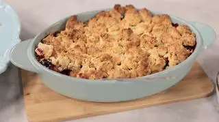 Śliwki pod marcepanową kruszonką