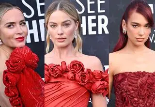 Kwiaty, cekiny i czerwienie. Oto najpiękniejsze suknie Critics’ Choice Awards