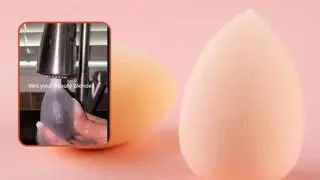Zamrożony beauty blender