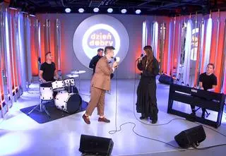 Kamil Kowalski i Bela Komoszyńska, czyli magiczny duet na scenie Dzień Dobry TVN