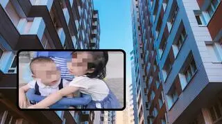 Wyrzucili maleńkie dzieci z 15. piętra wieżowca