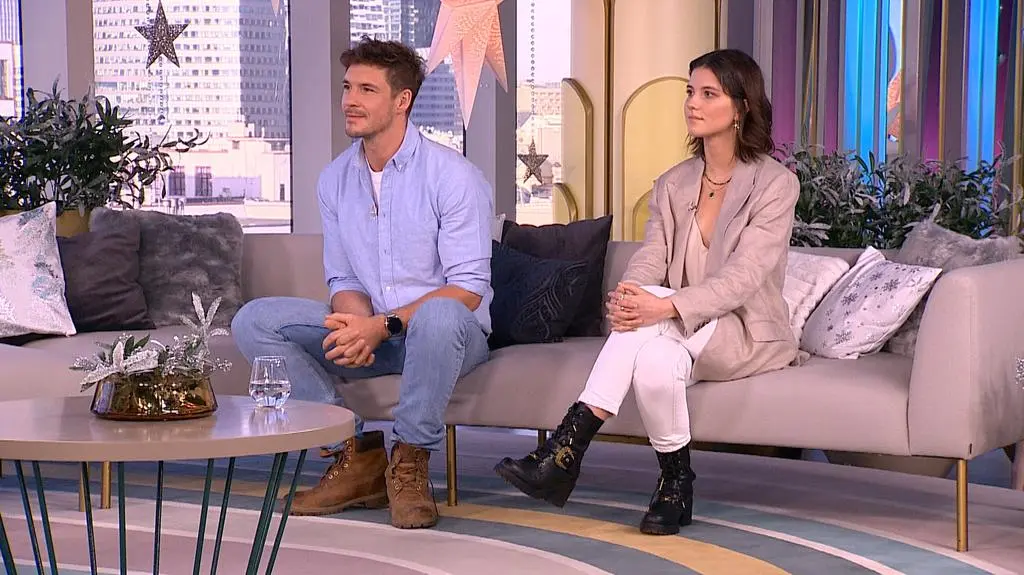 Mikołaj Roznerski i Karolina Bruchnicka w studio Dzień Dobry TVN