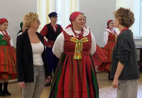 Zespół Pieśni i Tańca Sanniki zatańczył układ #DDdance