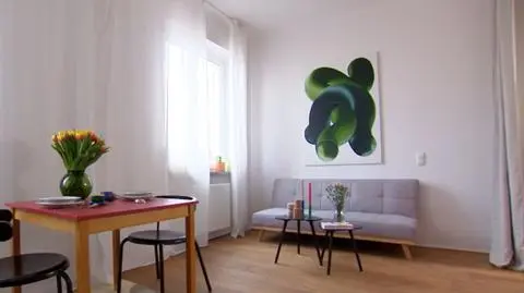 Mieszkanie wykończone materiałami z recyklingu