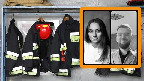 Pogrzeb kuzynostwa strażaków