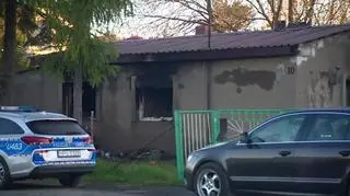 Pożar domu jednorodzinnego w Kole. Zginęła 5-letnia dziewczynka