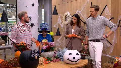 Jak oryginalnie ozdobić dynię na Halloween? "Można z niej zrobić wazon"