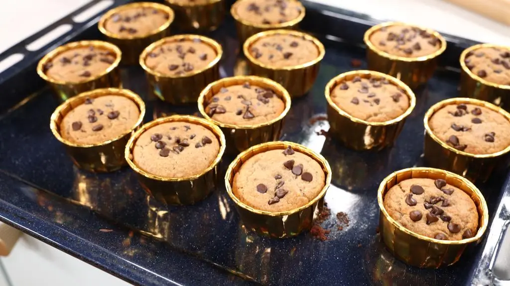 Wegańskie babeczki bananowe bez glutenu 