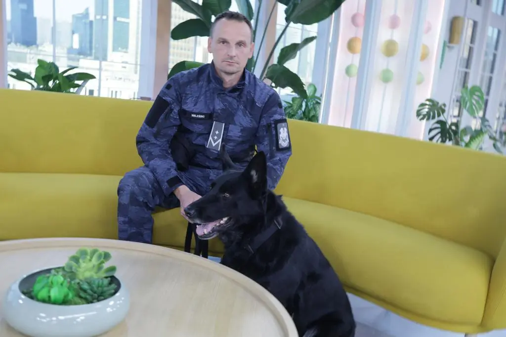 Węszyła za materiałami wybuchowymi. Teraz czas na odpoczynek