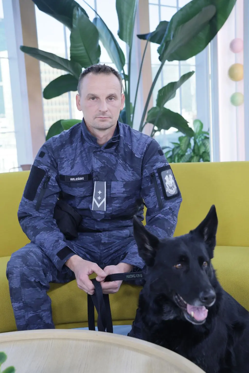 Węszyła za materiałami wybuchowymi. Teraz czas na odpoczynek